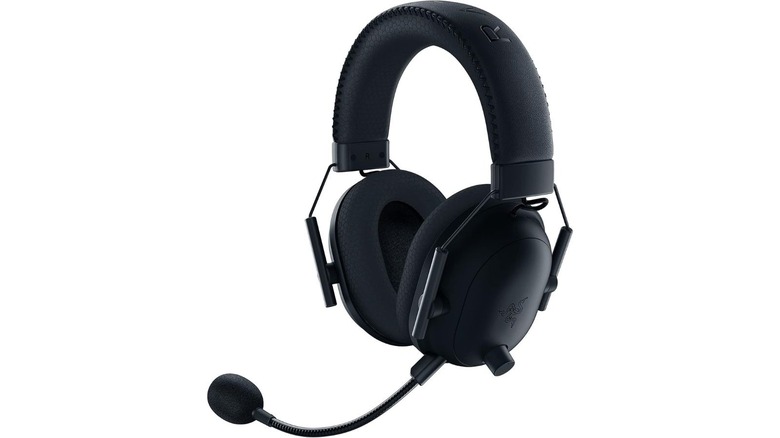 Razer headphones on a white background