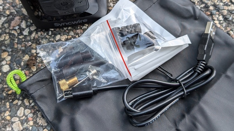 Syncwire tire pump accessories
